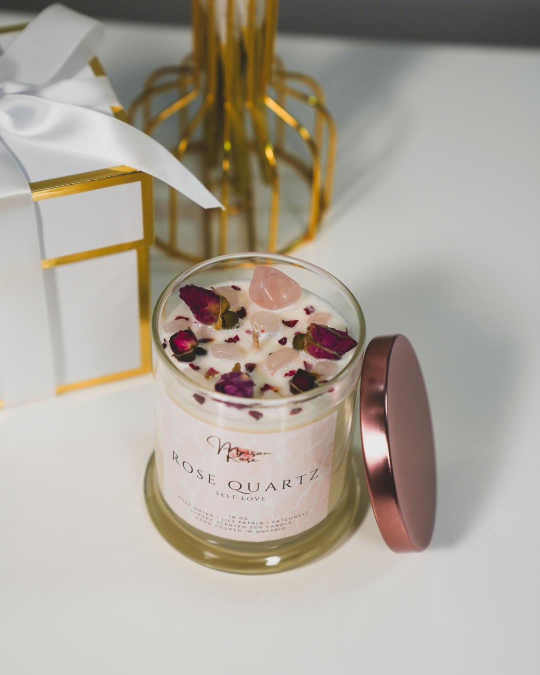 Rose Quartz Soy Candle – Maison Rose